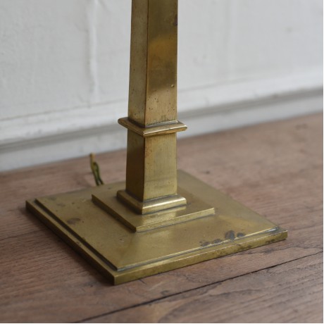 Art Deco Brass Lampbase