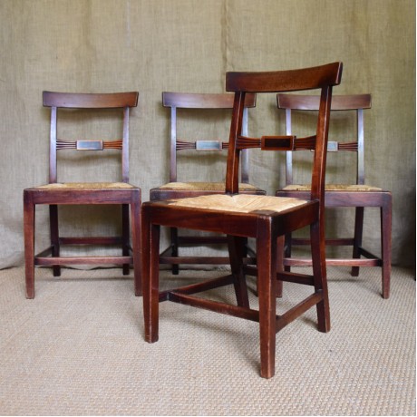Set of Four Georgian Chairs