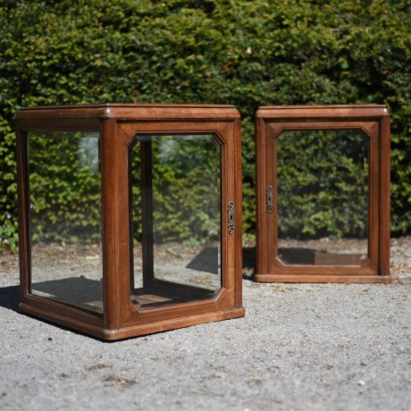 A pair of 19th Century Display Cabinets