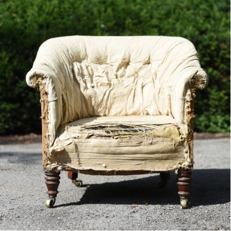 Large Upholstered Armchair