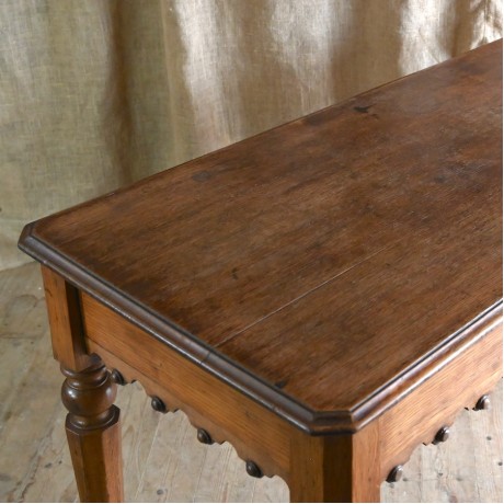 Oak Hall Table