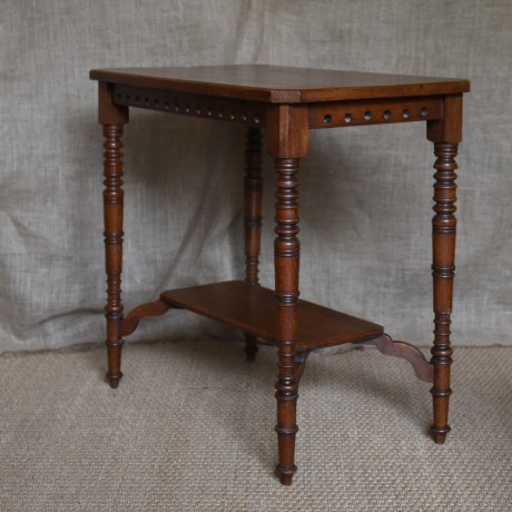 Arts and Crafts Oak Side Table