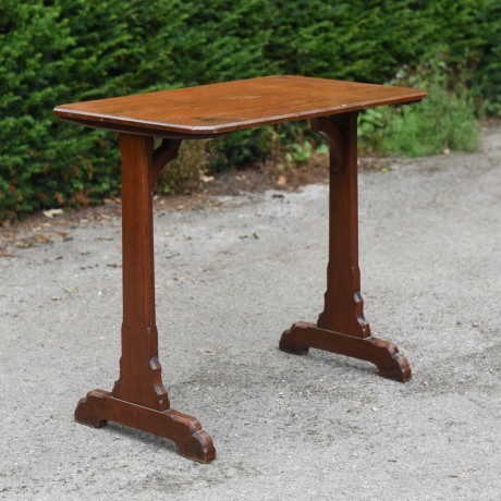 A Late 19thC Mahogany Side Table.