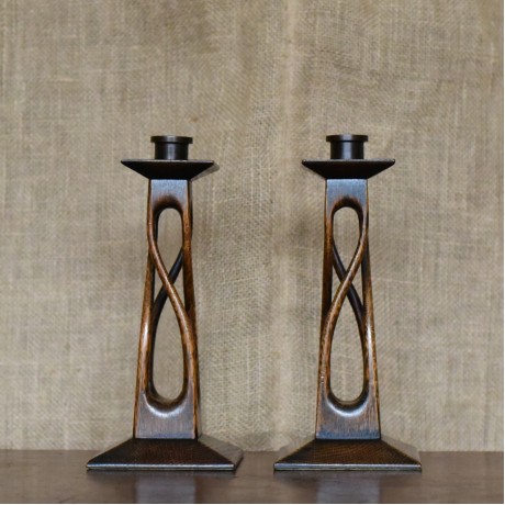 Arts and Crafts Candlesticks
