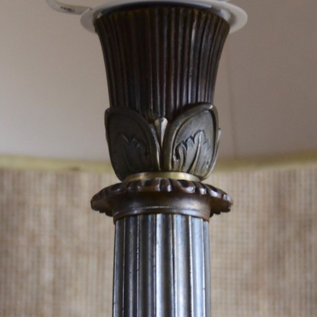 A Bronze Lampbase