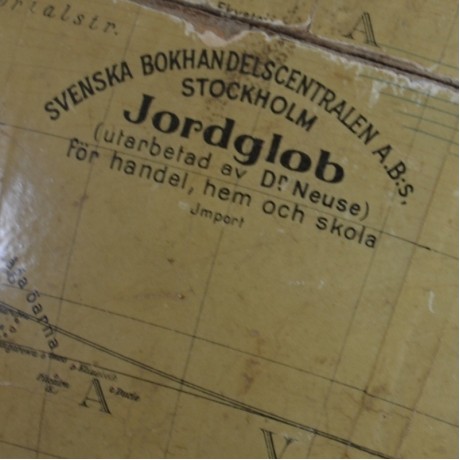 A 1930s Swedish Globe
