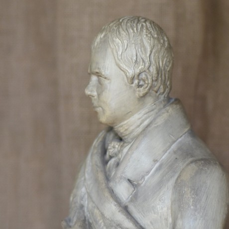 Plaster Statue of Sir Walter Scott